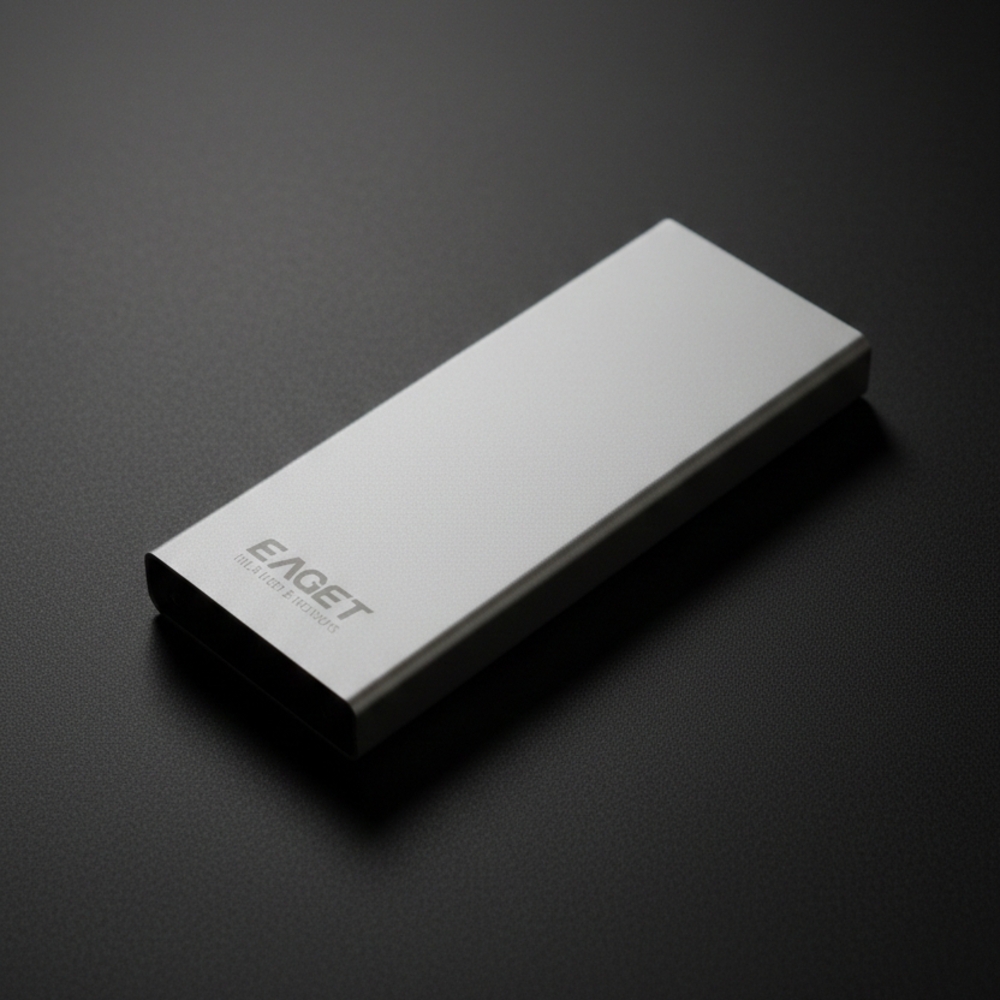 Silver Memory Card Reader